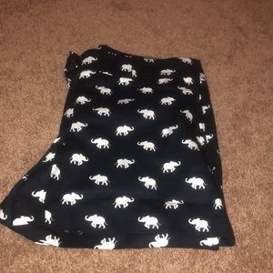 Ann Taylor elephant shorts